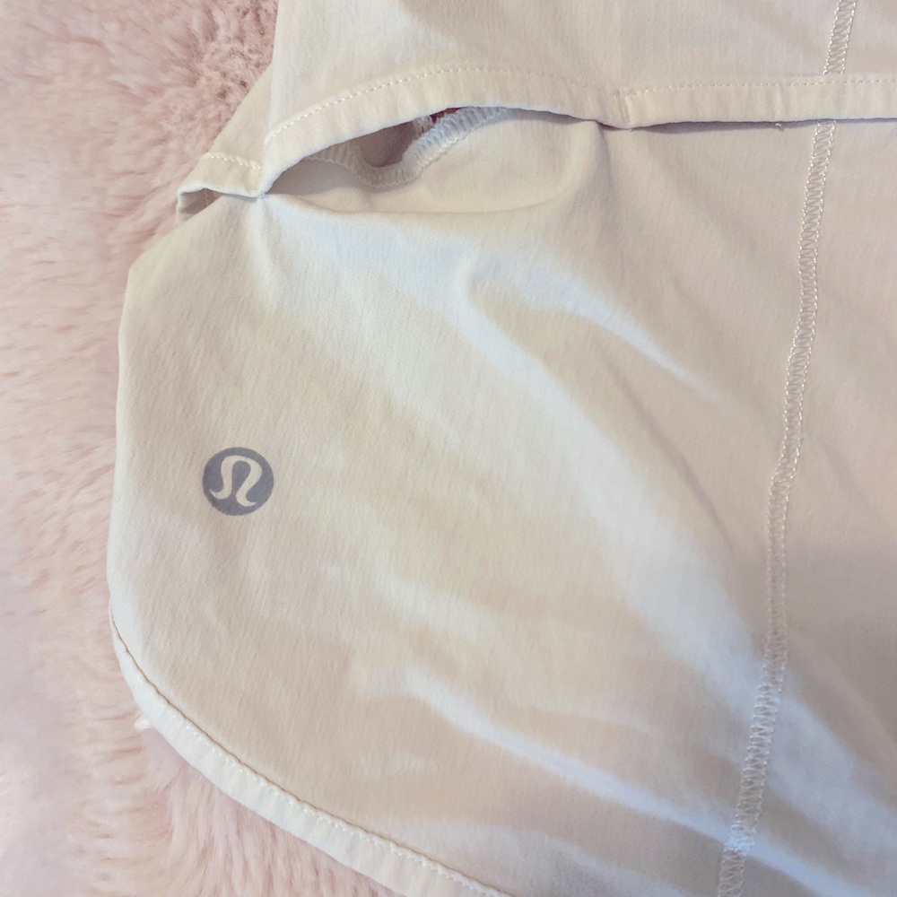 White Lululemon Shorts